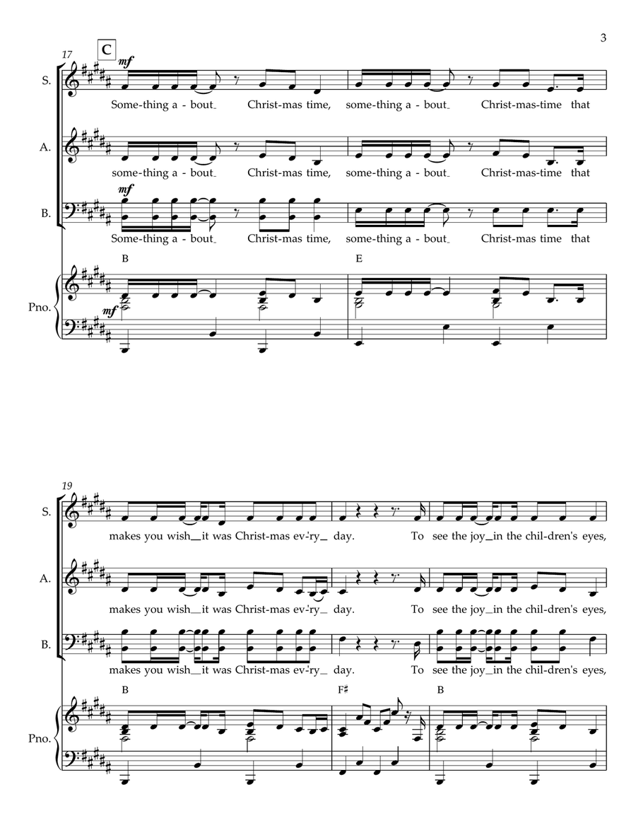 Christmas Time 3-Part scores gallery preview page 3