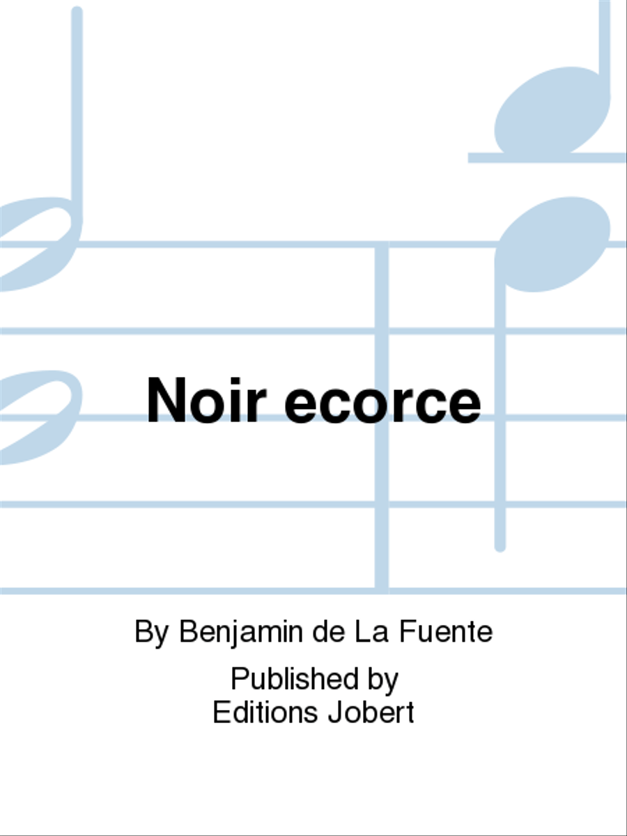 Noir écorce