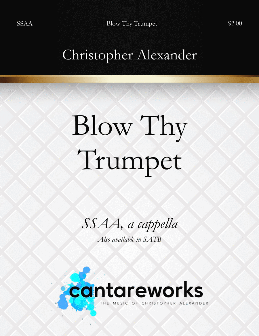 Blow Thy Trumpet (SSAA) SSAA scores gallery preview page 1