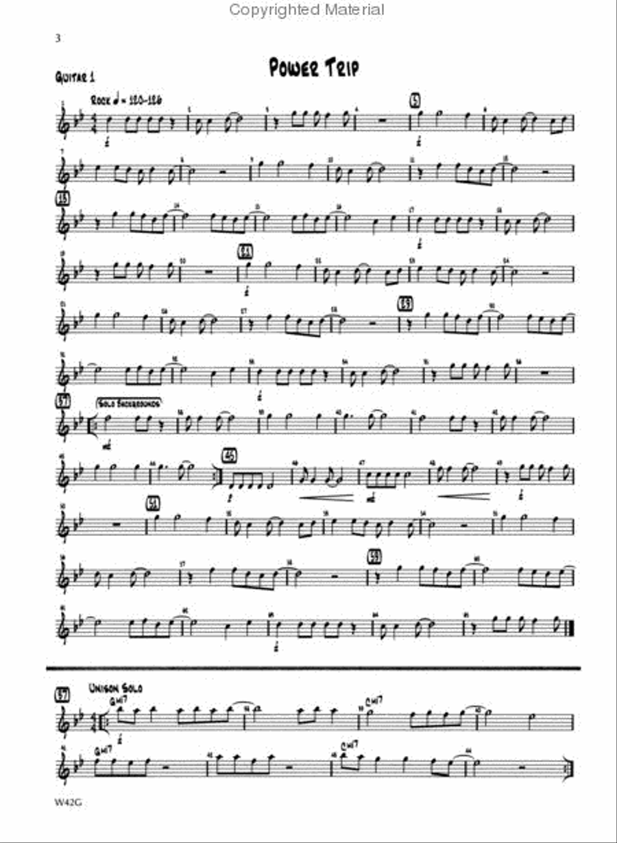 Standard of Excellence First Jazz Performance-Guitar 1&2 Concert Band scores gallery preview page 2