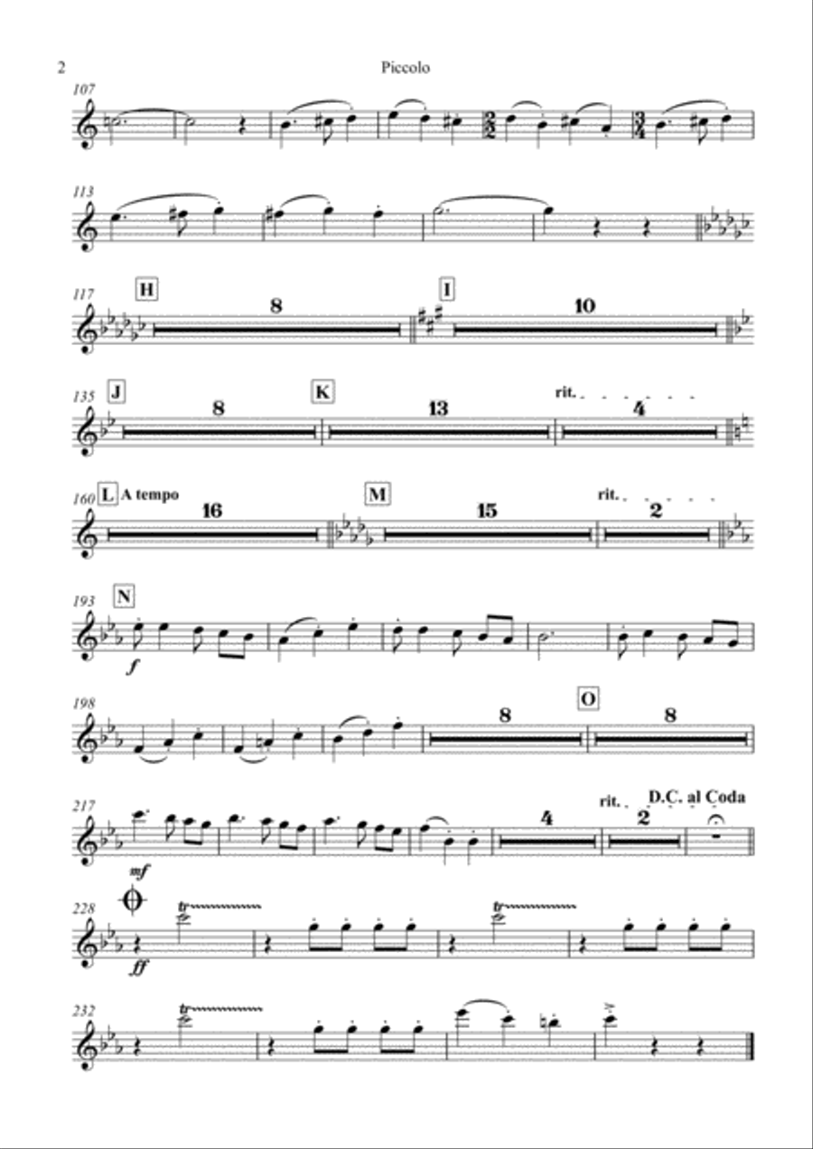 Frühlingsfest in Budapest Konzertwalzer Einzelstimmen Concert Band scores gallery preview page 2