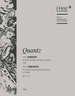 Flute Concerto in G major QV 5:174