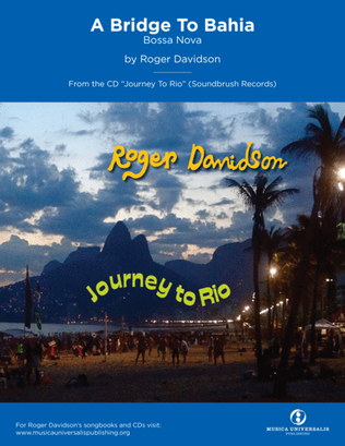 Book cover for A Bridge To Bahia (Bossa Nova) by Roger Davidson