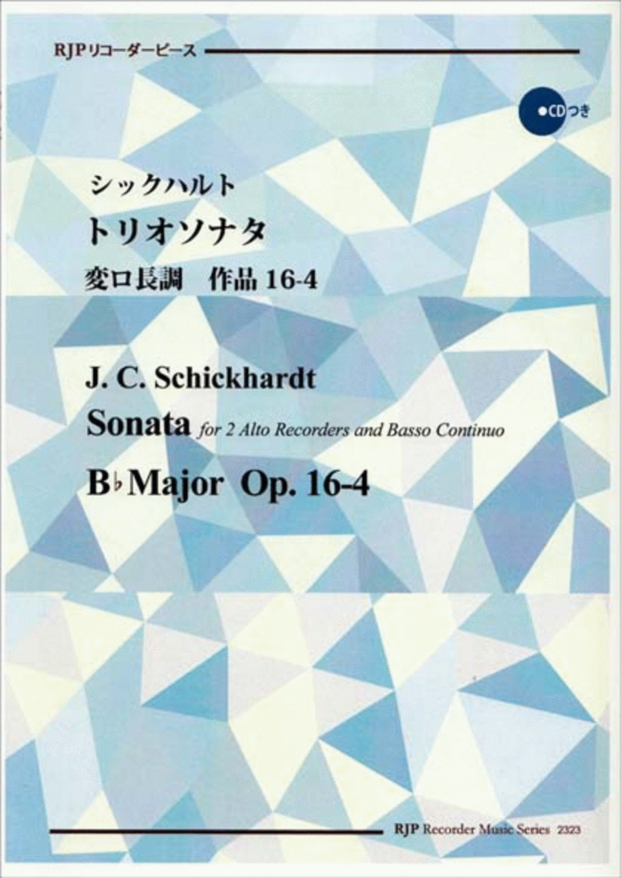Trio Sonata B-flat Major, Op. 16-4