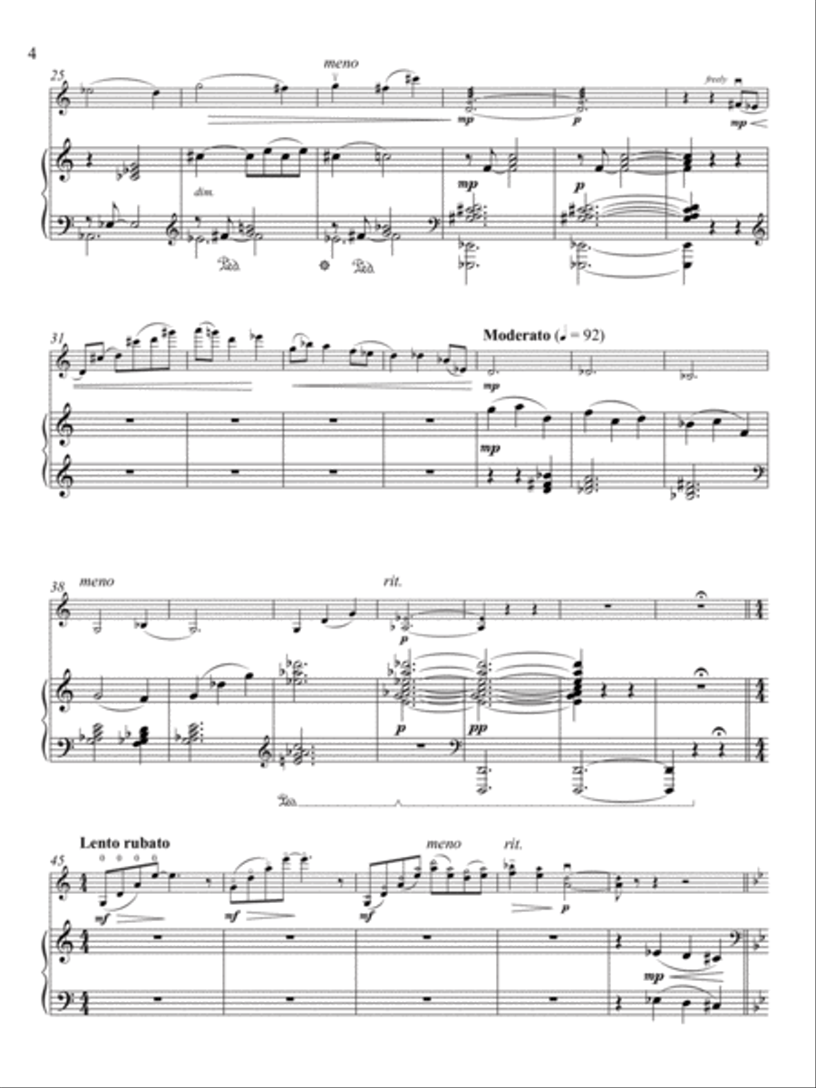 Reflections Violin Solo scores gallery preview page 2