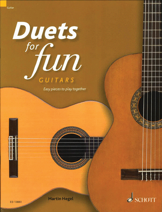 Book cover for Duets for Fun: Guitars