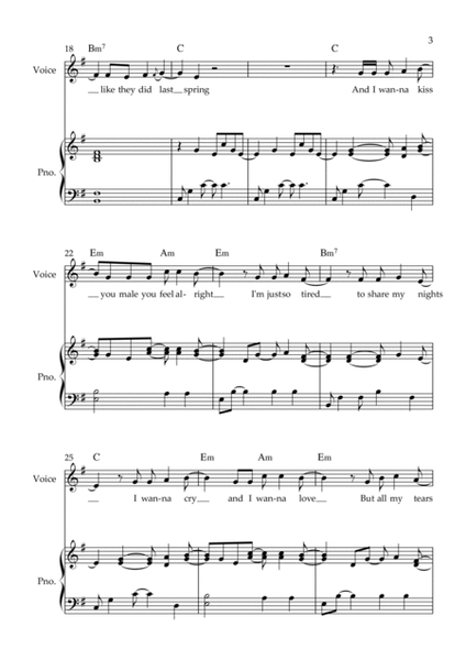 Another love – Tom Odell - Partitura - Flauta Sheet music for Flute (Solo)