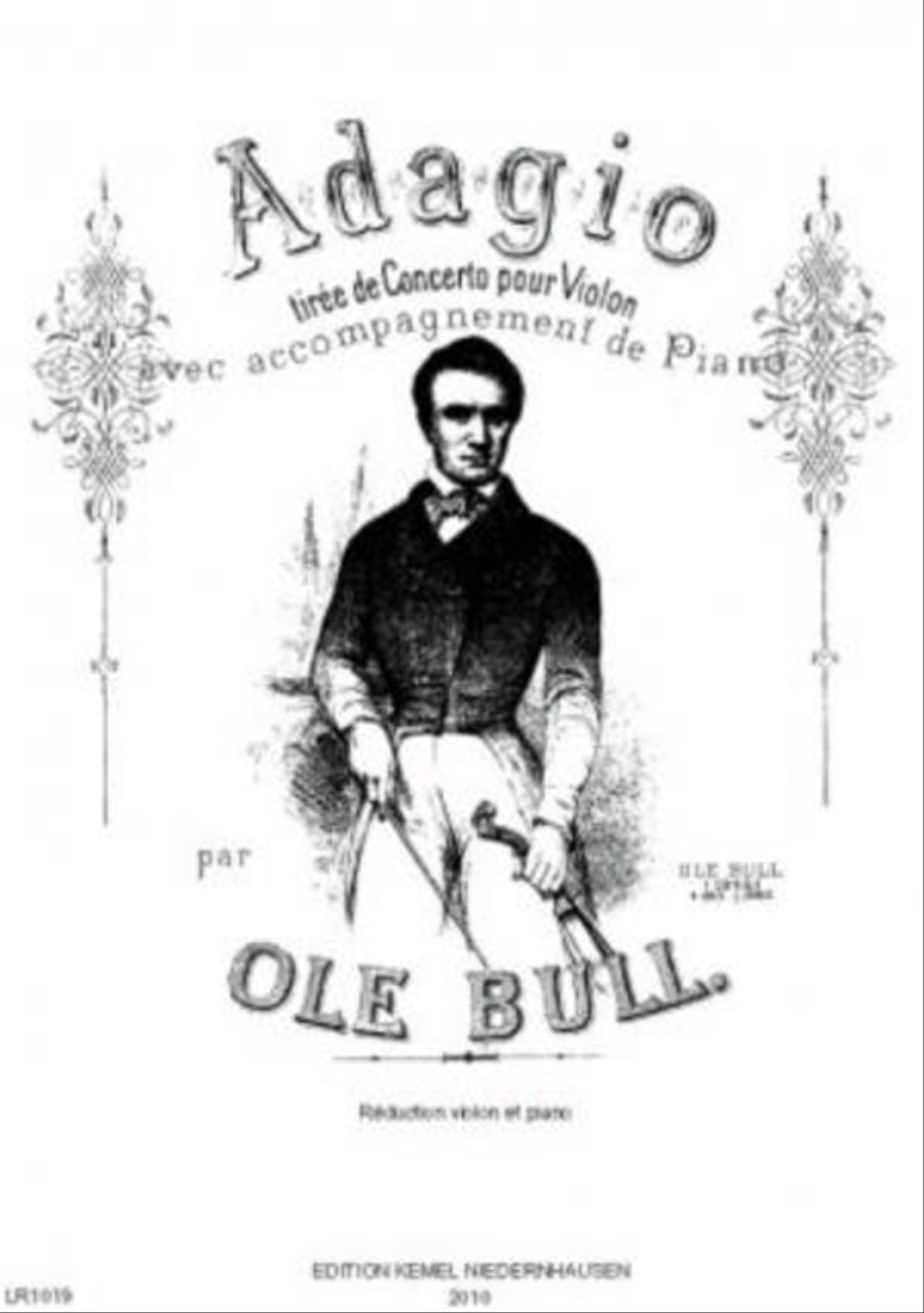 Adagio Adagio Violin Solo scores gallery preview page 1
