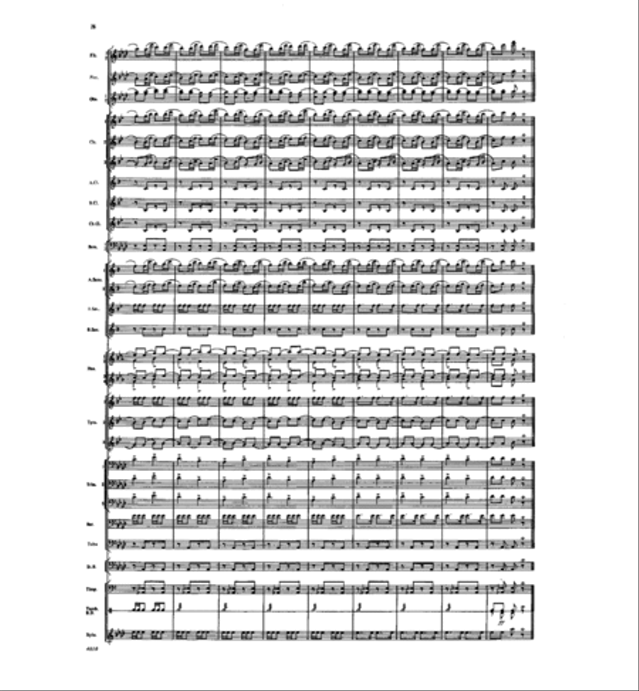 Selections from the Nutcracker Suite Concert Band scores gallery preview page 24