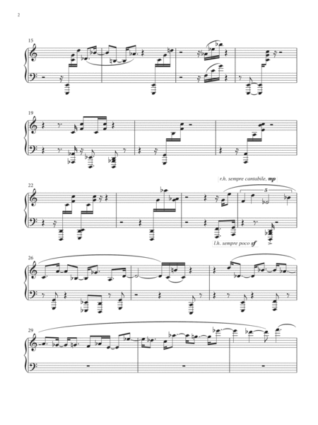 Drones And Piano by Nico Muhly Piano Accompaniment - Digital Sheet Music