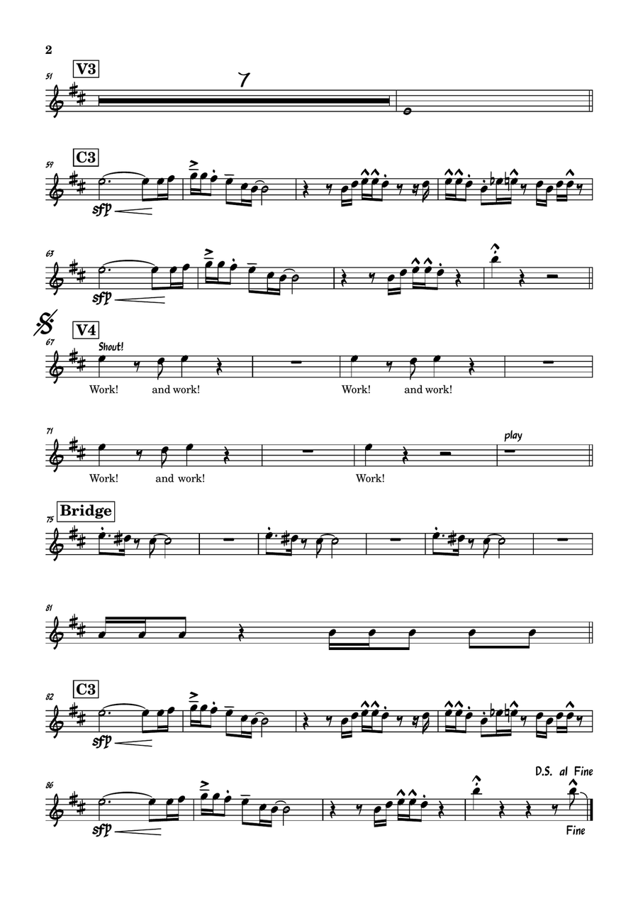 Car Wash Voice scores gallery preview page 2