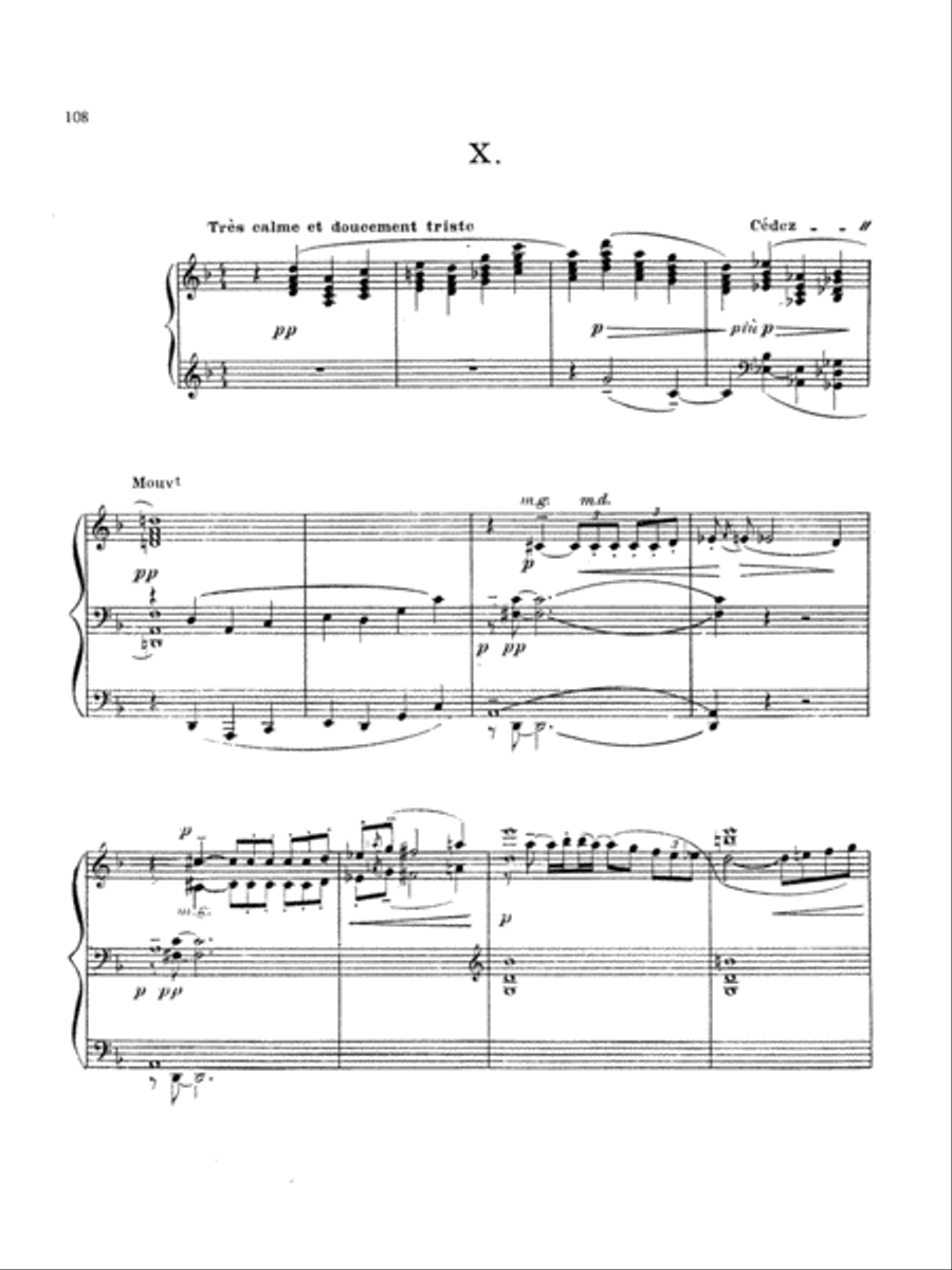 Debussy: Prelude - Book II, No. 10 Piano Solo scores gallery preview page 1