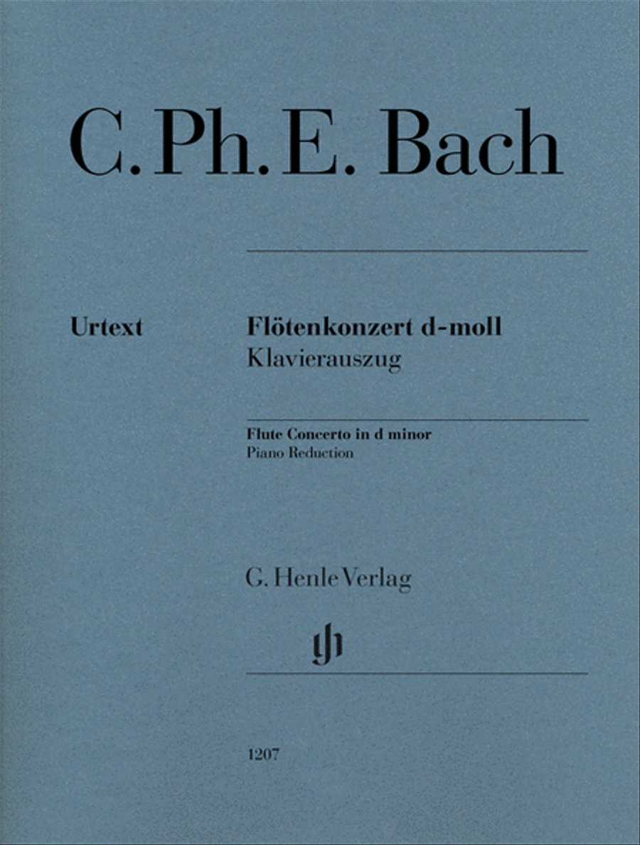 Flute Concerto in D minor Flute Solo scores gallery preview page 1