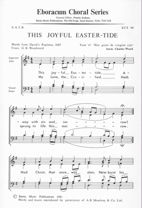 This Joyful Easter-Tide