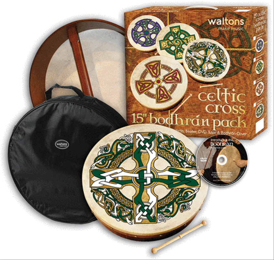 Celtic Cross Bodhrán Percussion scores gallery preview page 1