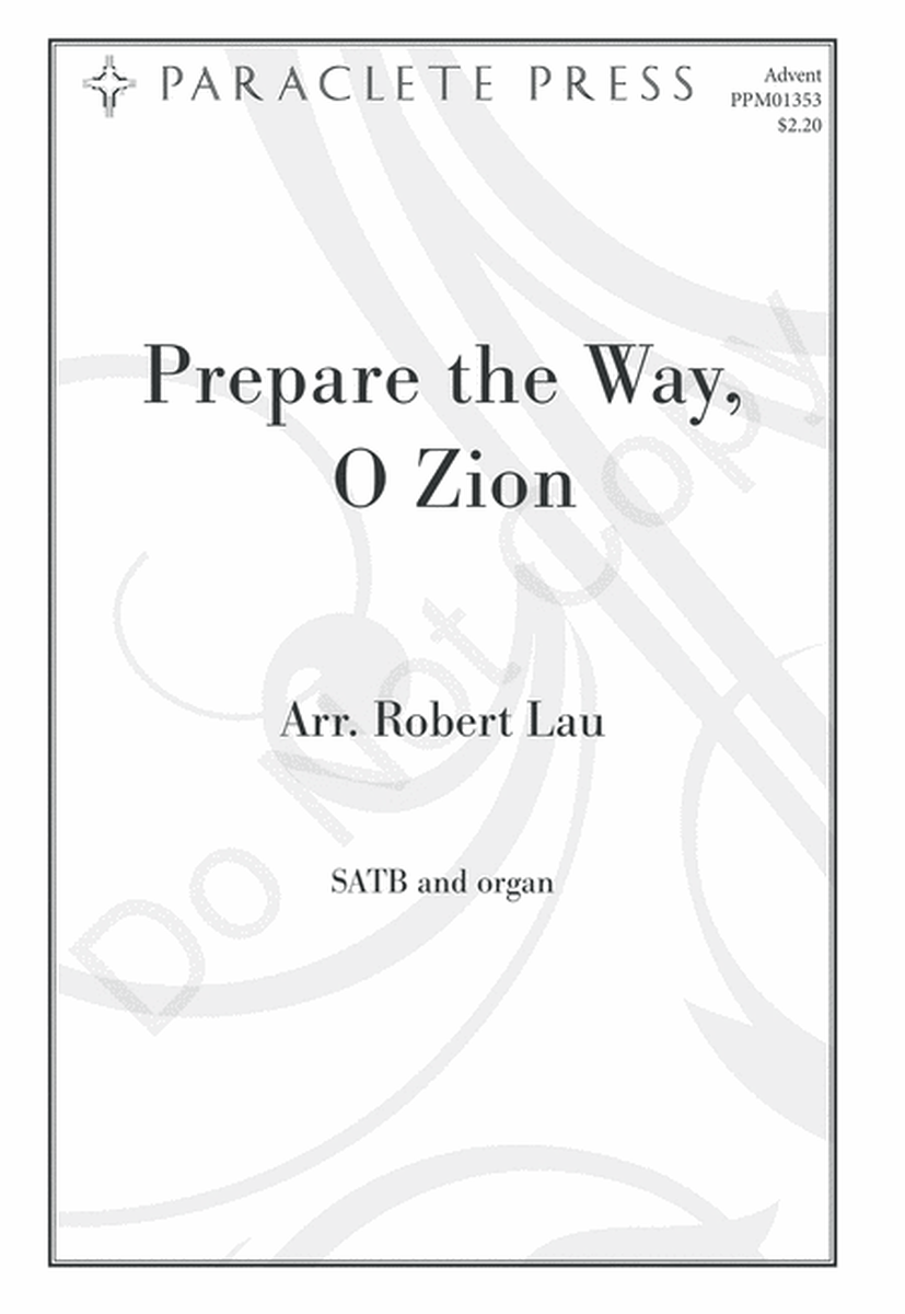 Prepare the Way O Zion image number null