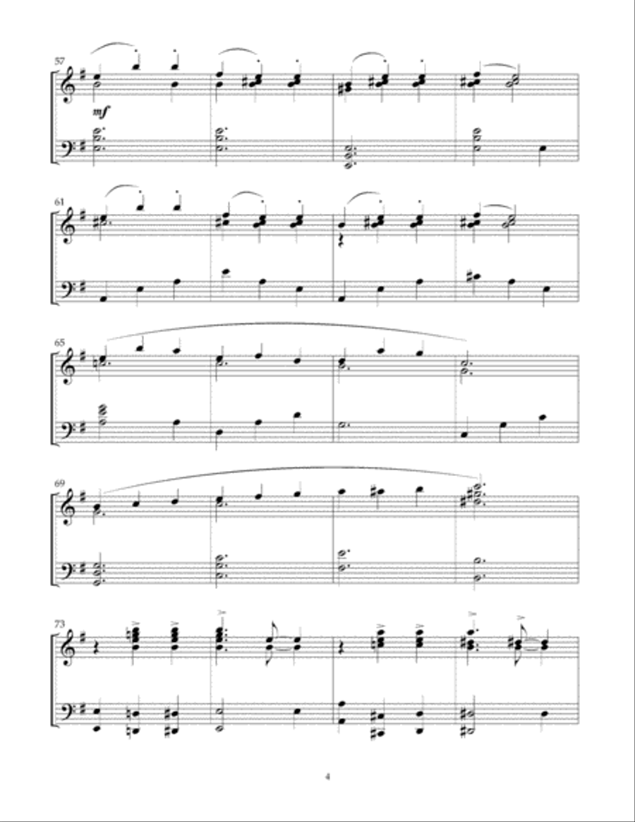 My Favorite Things Piano Solo scores gallery preview page 4