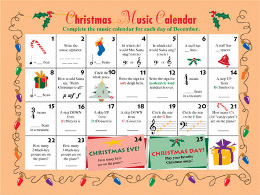 Primer Level – Christmas Book Piano Method scores gallery preview page 4