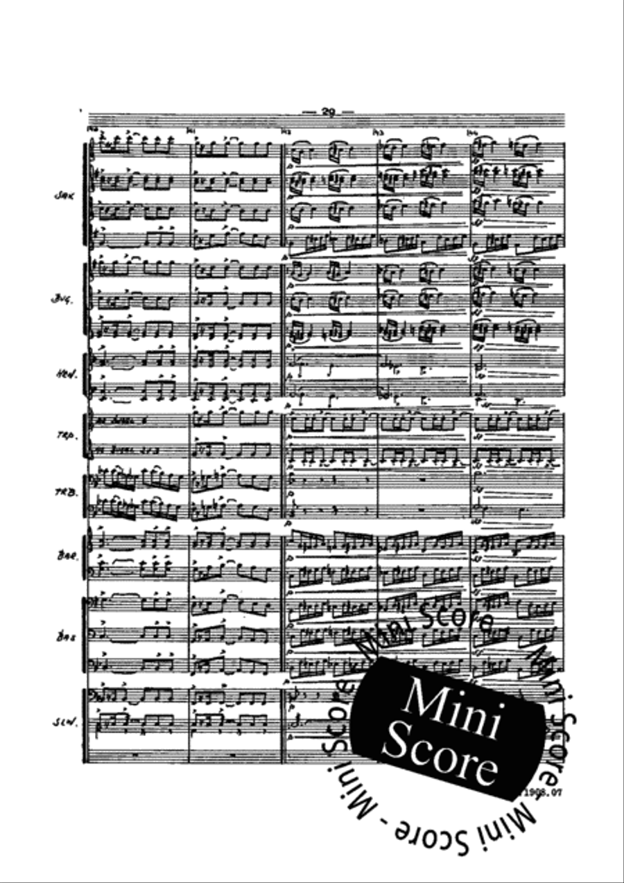 Concertante Muziek Concert Band scores gallery preview page 33
