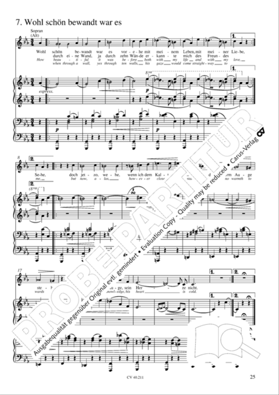 Liebeslieder-Walzer, Op. 52 Choir scores gallery preview page 26