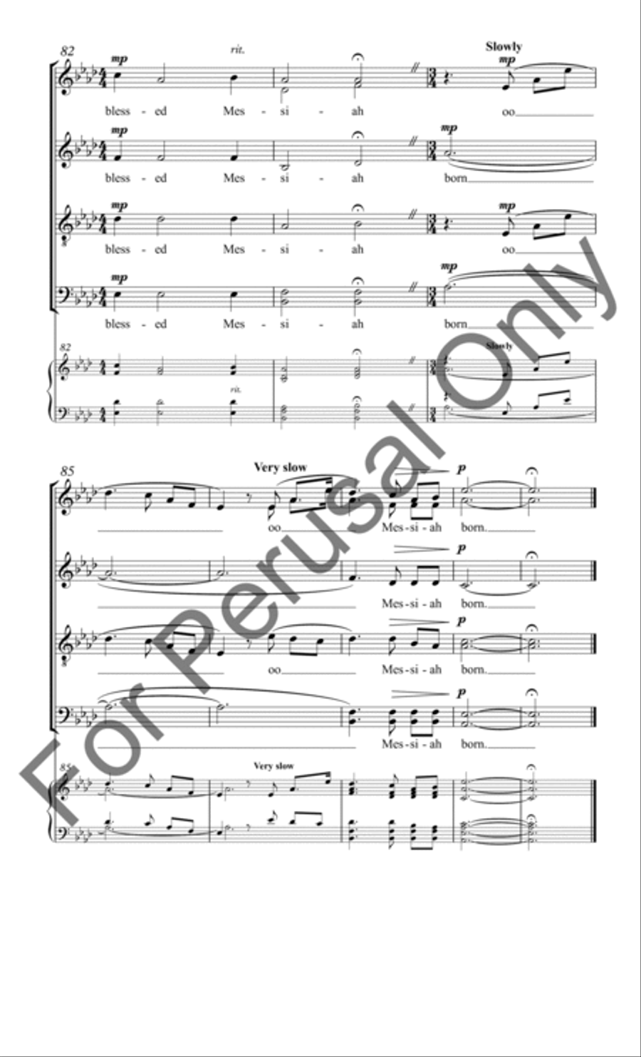 Wexford Carol Divisi scores gallery preview page 15