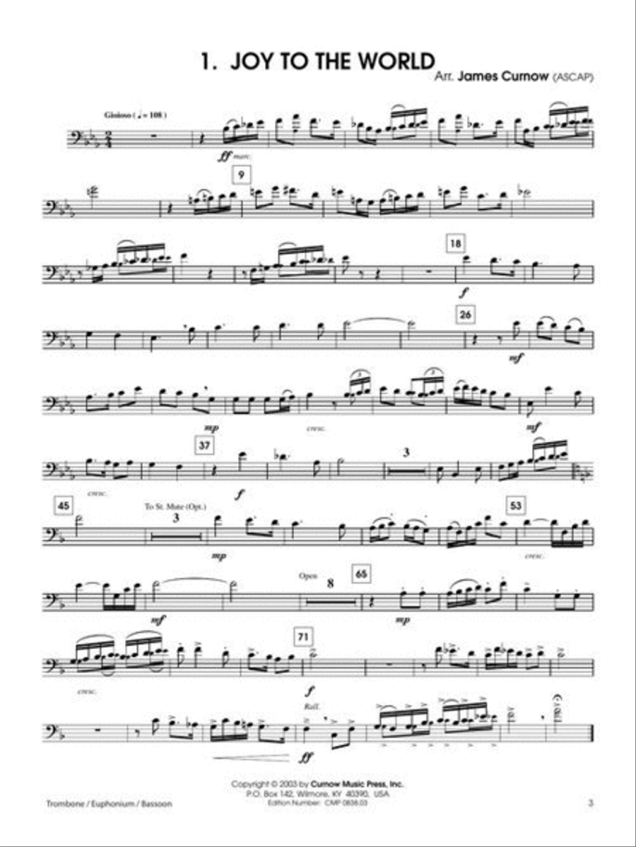 Great Carols Bassoon scores gallery preview page 5