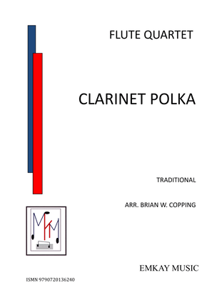 Book cover for CLARINET POLKA – FLUTE QUARTET
