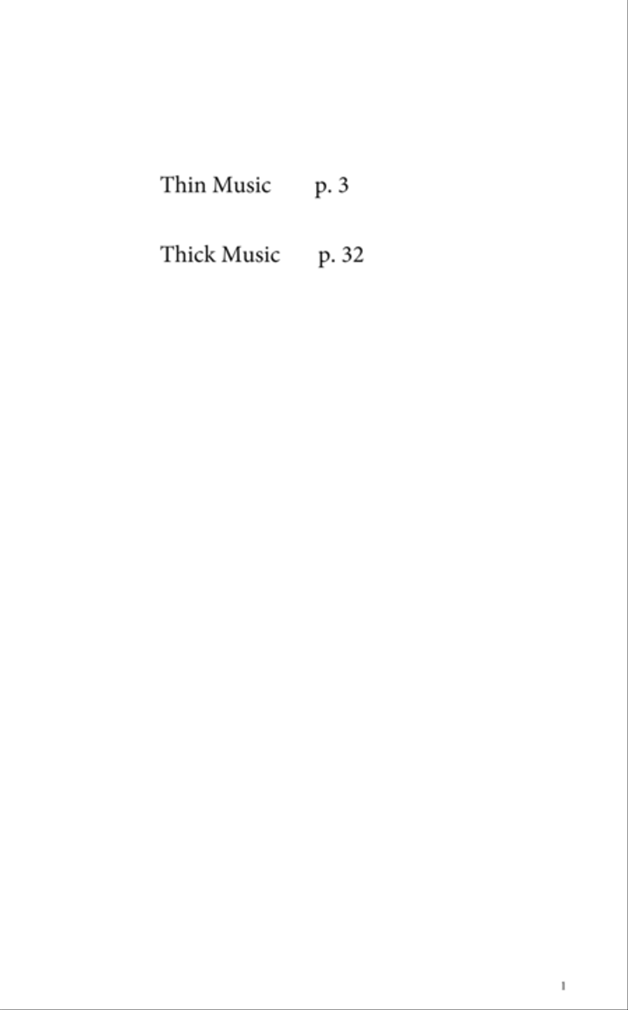 [Sollberger] Thin Music/Thick Music Chamber Orchestra scores gallery preview page 3