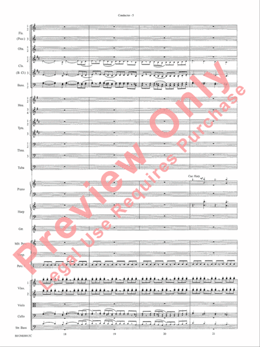 American Salute American Salute Full Orchestra scores gallery preview page 8