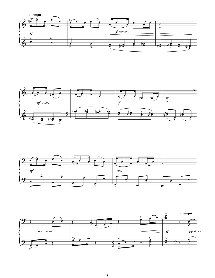 Le Petit NÈgre Piano Solo scores gallery preview page 3