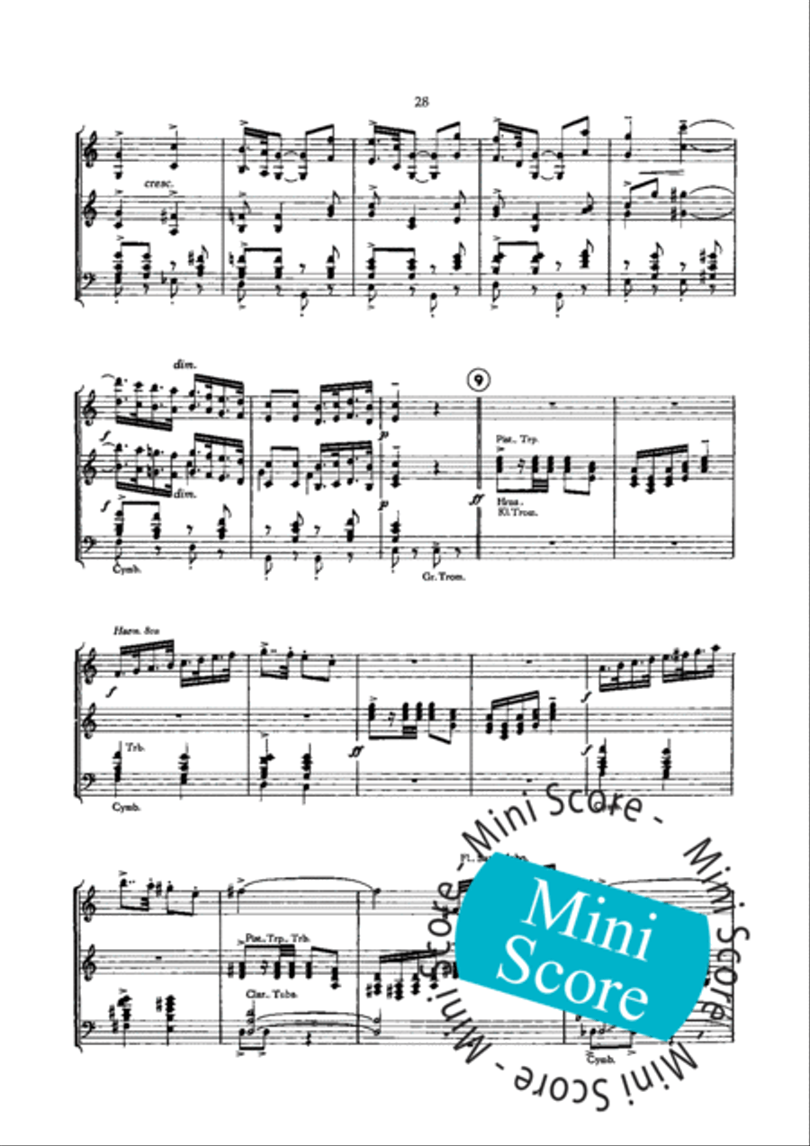 London Suite Concert Band scores gallery preview page 32