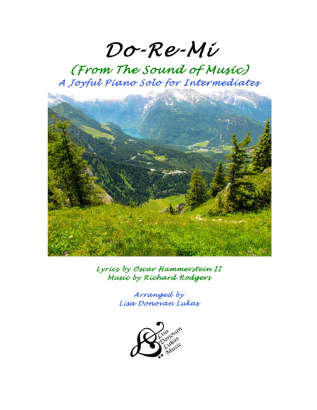 Do-Re-Mi (from The Sound of Music) an Intermediate Piano Solo image number null