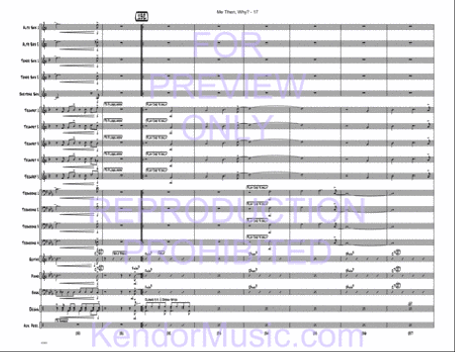 Me Then, Why? Me Then, Why? Jazz Ensemble scores gallery preview page 48