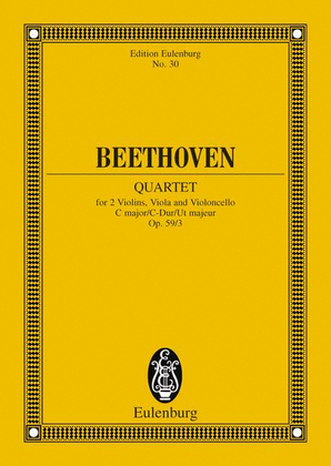 Book cover for String Quartet C major