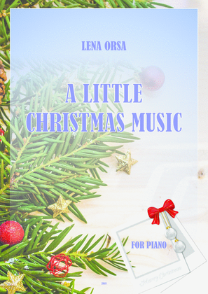 Book cover for A Little Christmas Music