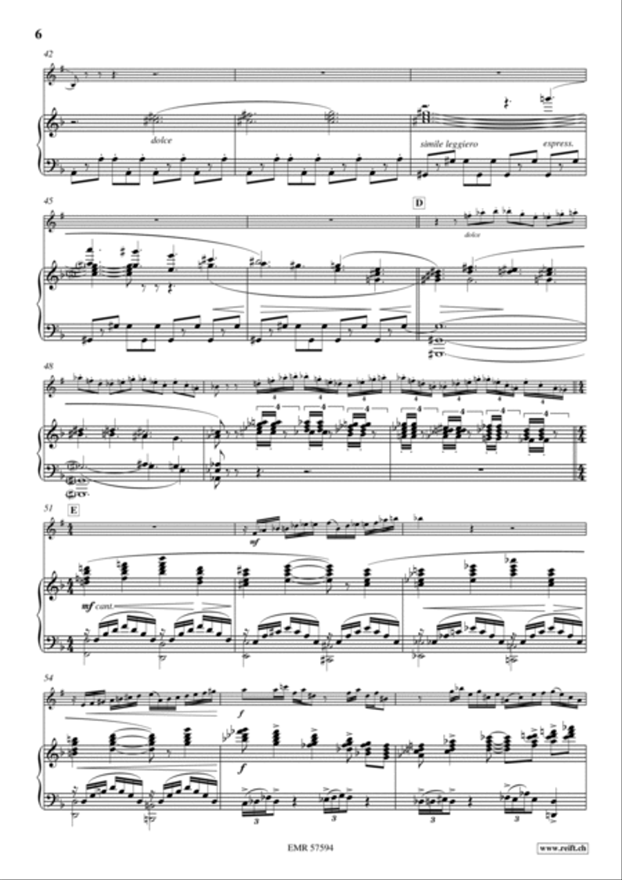 1. Solo de Concours Clarinet Solo scores gallery preview page 7