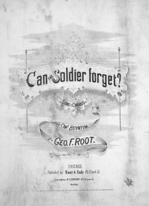 Can the Soldier Forget? Song and Chorus