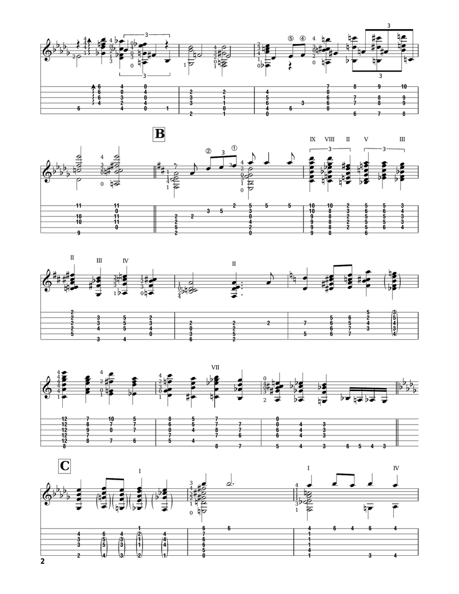 Body And Soul Body And Soul Electric Guitar scores gallery preview page 2