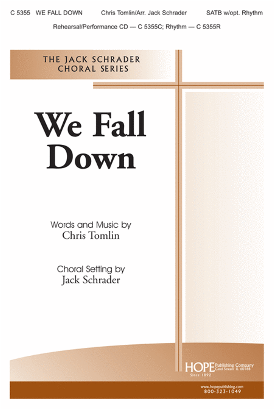 We Fall Down 4-Part scores gallery preview page 1
