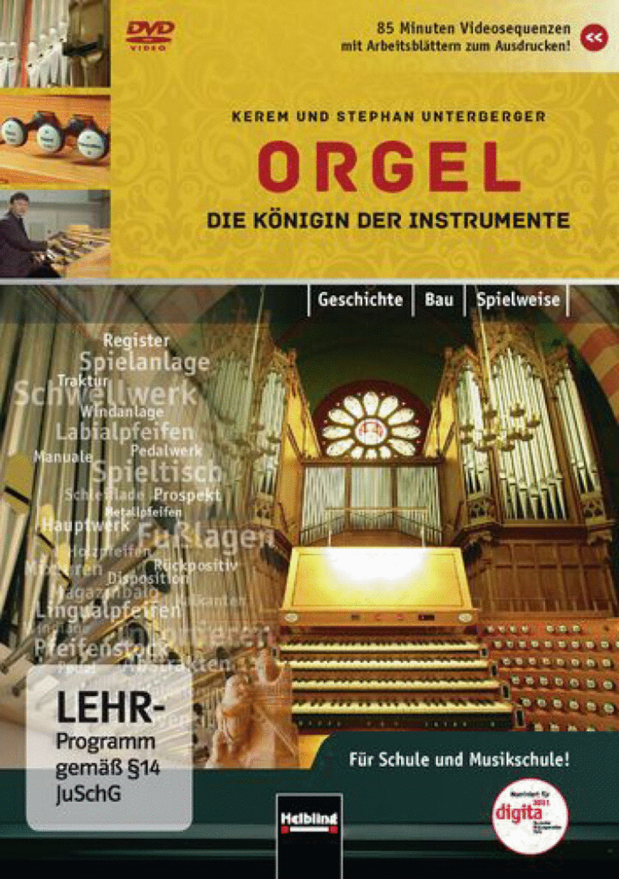 Orgel - Die Königin Der Instrumente Organ scores gallery preview page 1