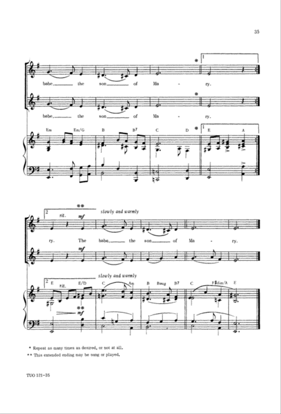 Christmasing 2-Part scores gallery preview page 37