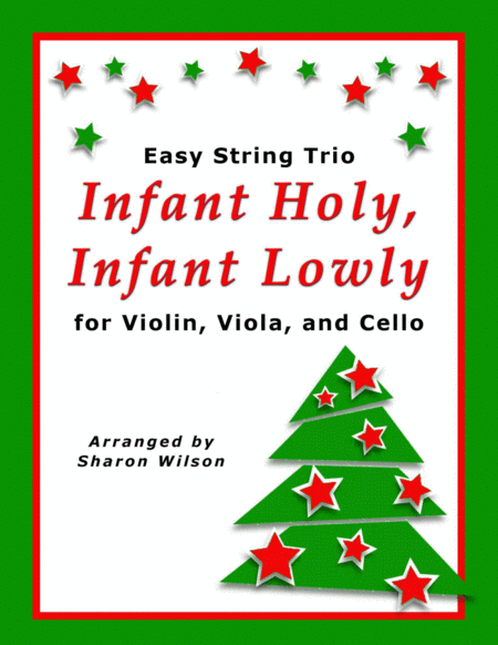 Infant Holy, Infant Lowly (for String Trio – Violin, Viola, and Cello) image number null