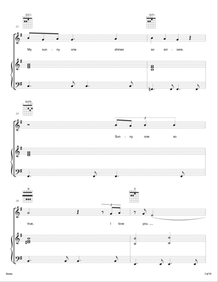 Sunny Voice scores gallery preview page 4
