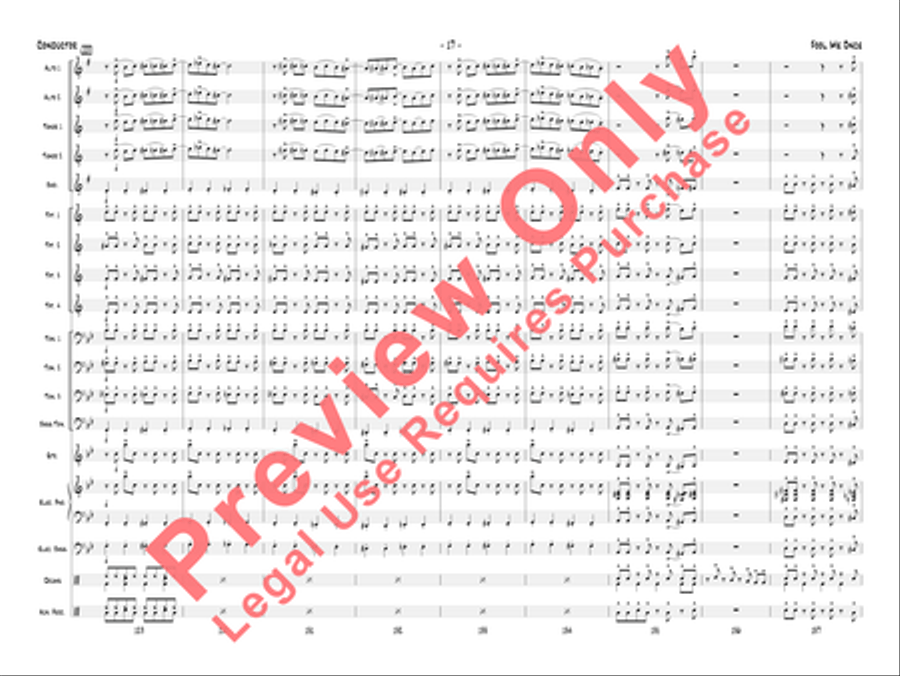 Fool Me Once Jazz Ensemble scores gallery preview page 20