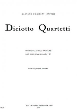 Quartetto XII in Do maggiore