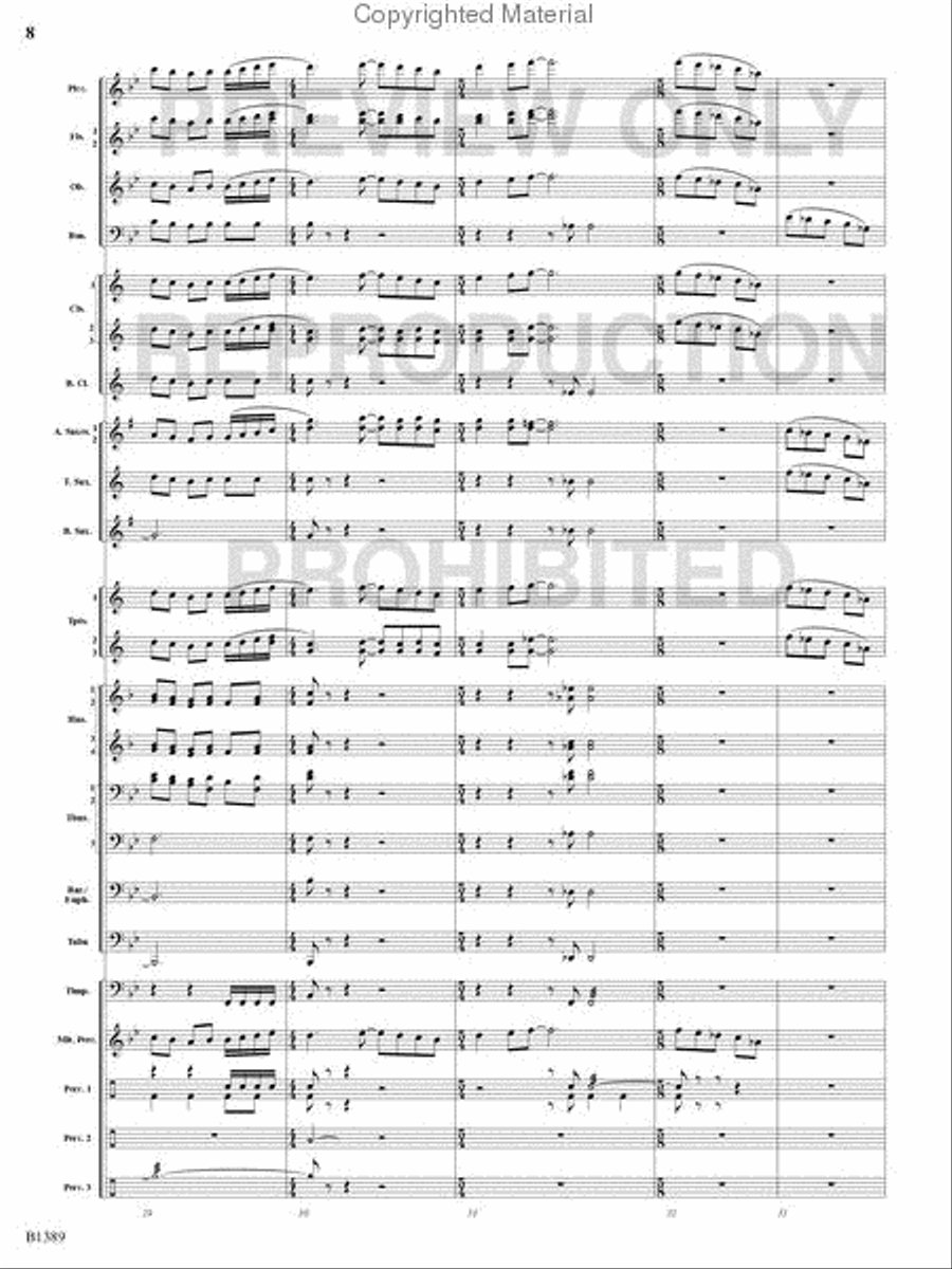 American Visions Concert Band scores gallery preview page 7