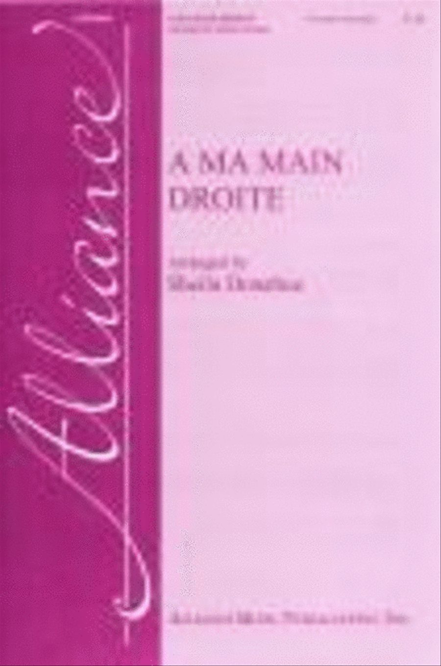 A ma main droite 2-Part scores gallery preview page 1