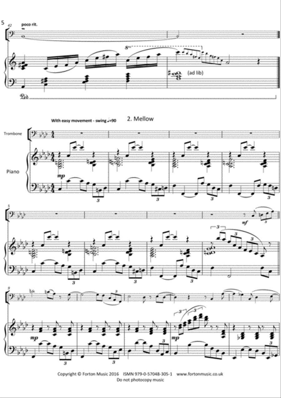 Nice 'n' Easy and Jazz Dances Piano scores gallery preview page 5