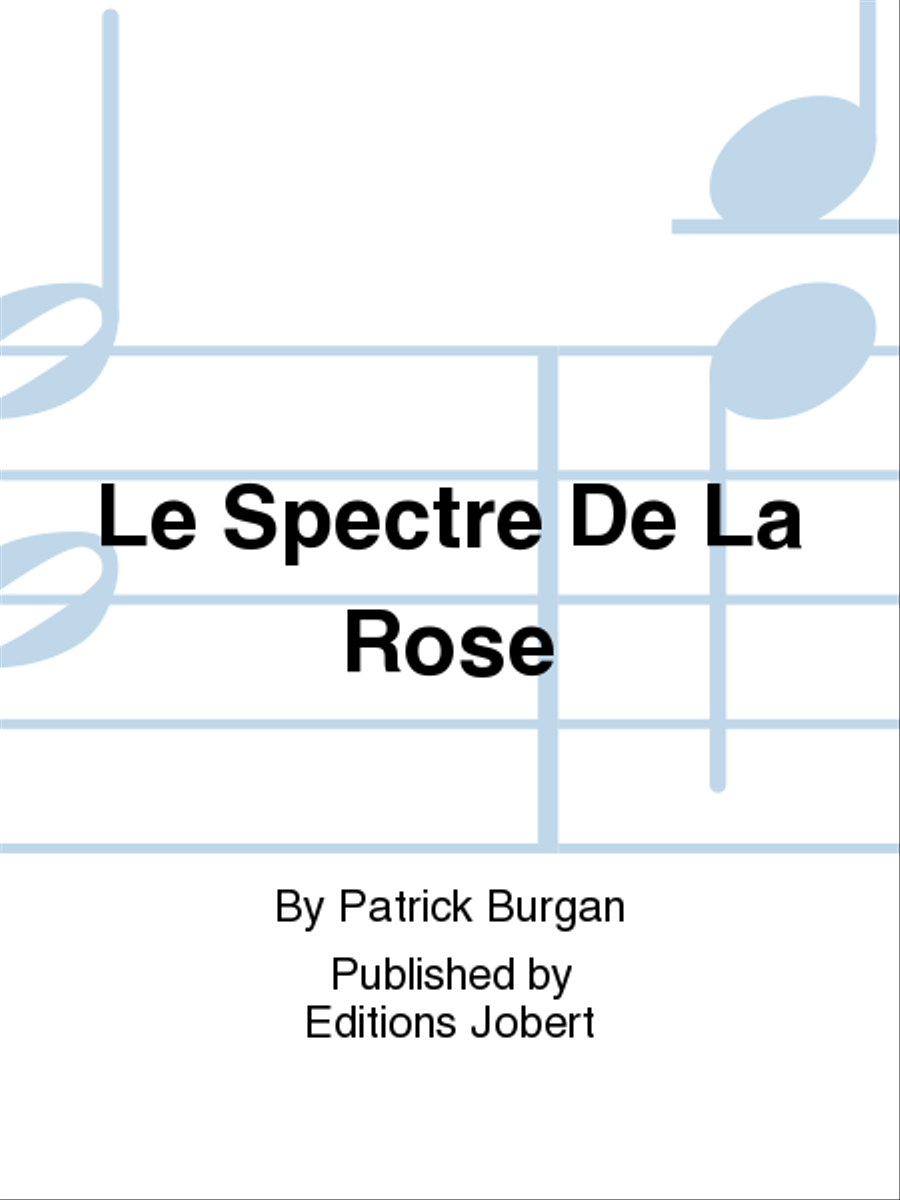 Le Spectre De La Rose Tenor Voice scores gallery preview page 1