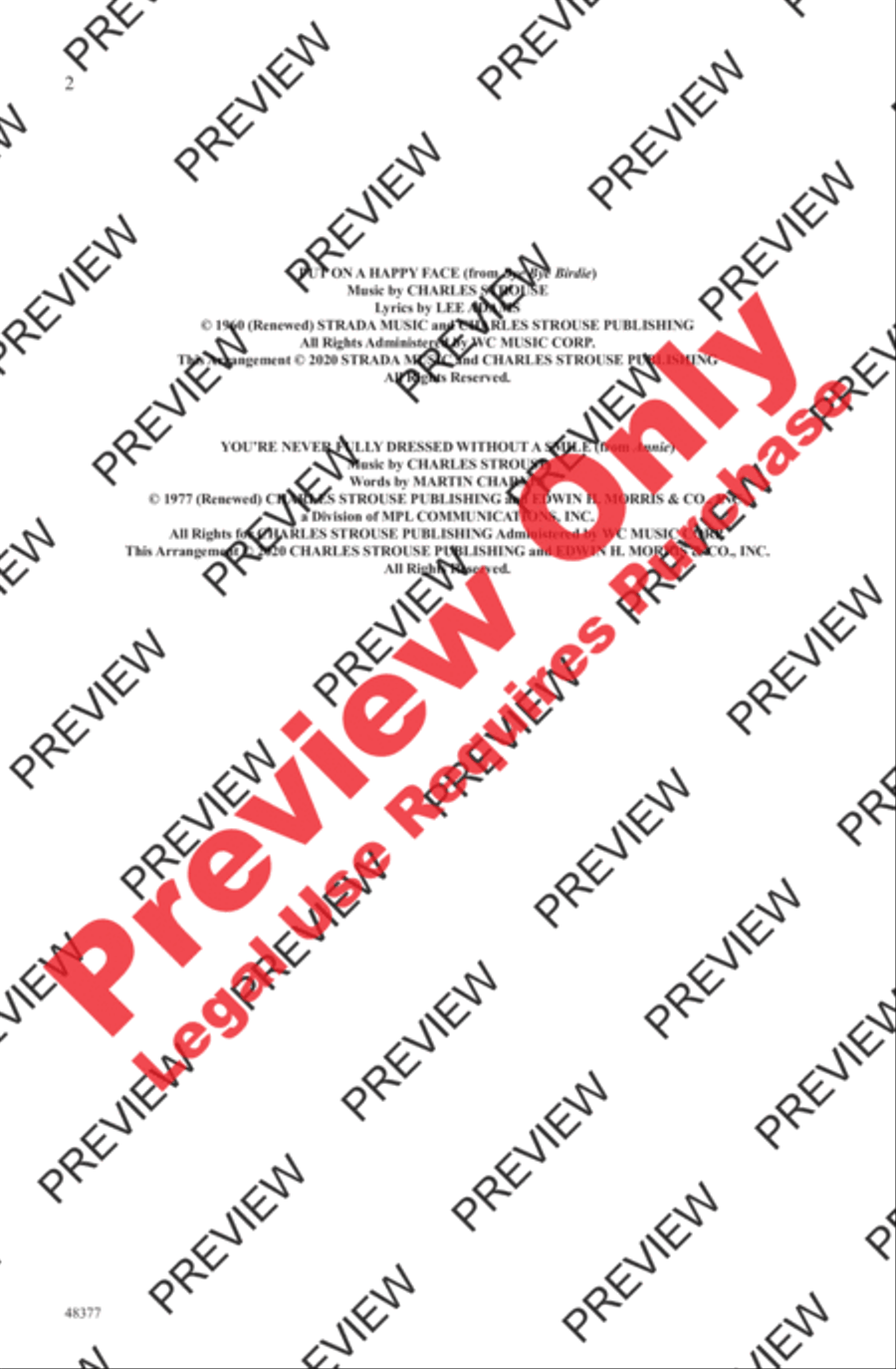 Happy Face Medley Happy Face Medley 4-Part scores gallery preview page 2